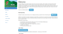 Desktop Screenshot of bearwalkinggroup.co.uk
